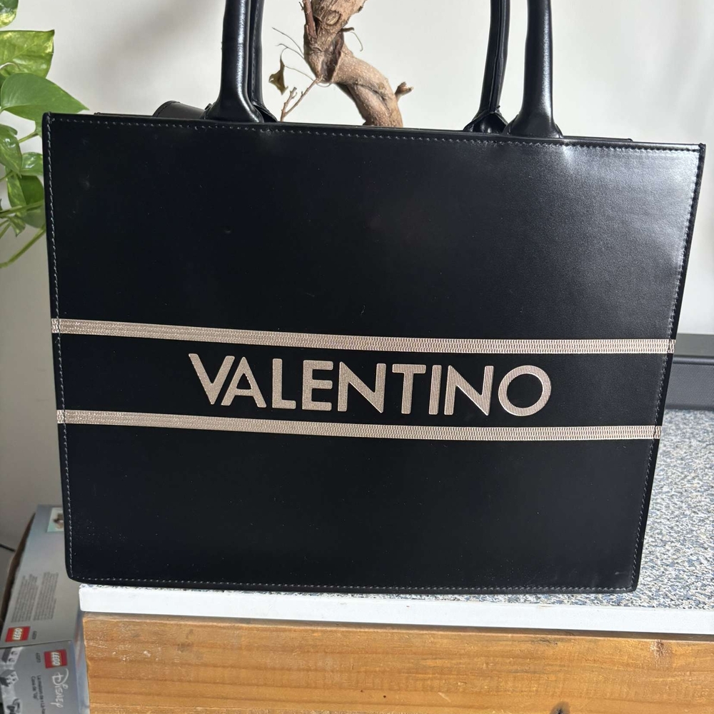 Valentino Black Tote Bag